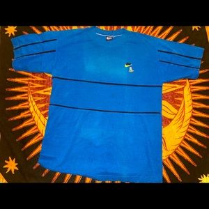 Vintage nike Blue tee size M